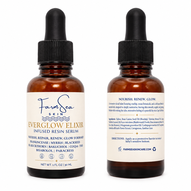EverGlow Elixir ~ Frankincense and Myrrh Infused Facial Elixir ~ 1 oz.