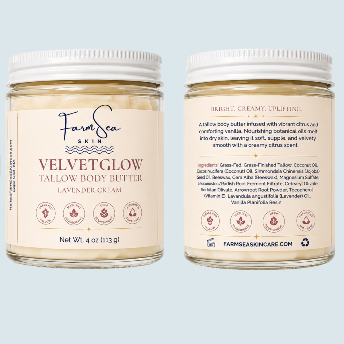 VelvetGlow Body Butter ~ 4 oz.