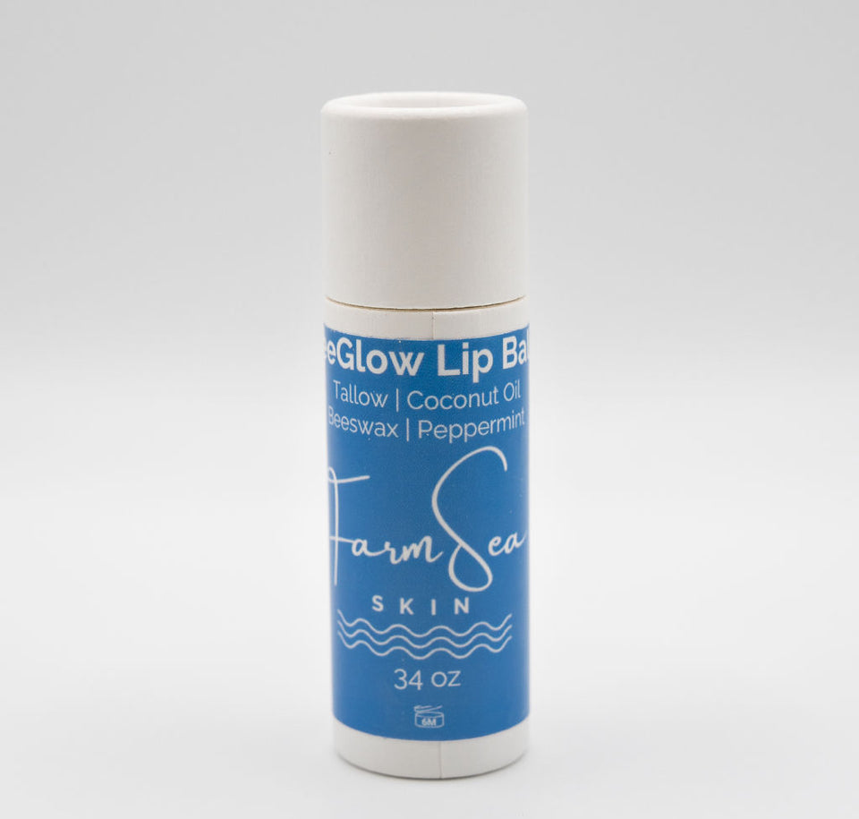 BeeGlow Lip Balm - .34 oz Paper Lip Tube