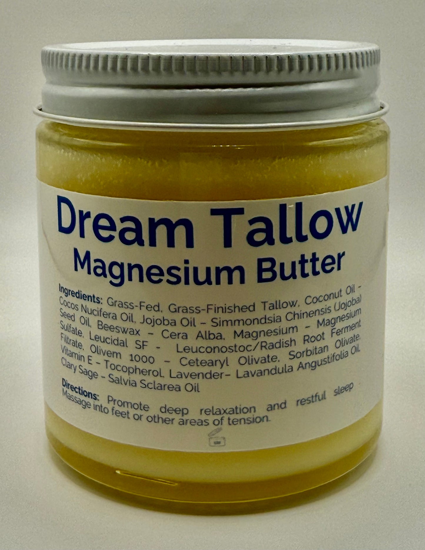 Dream Tallow Magnesium Butter ~ 4 oz