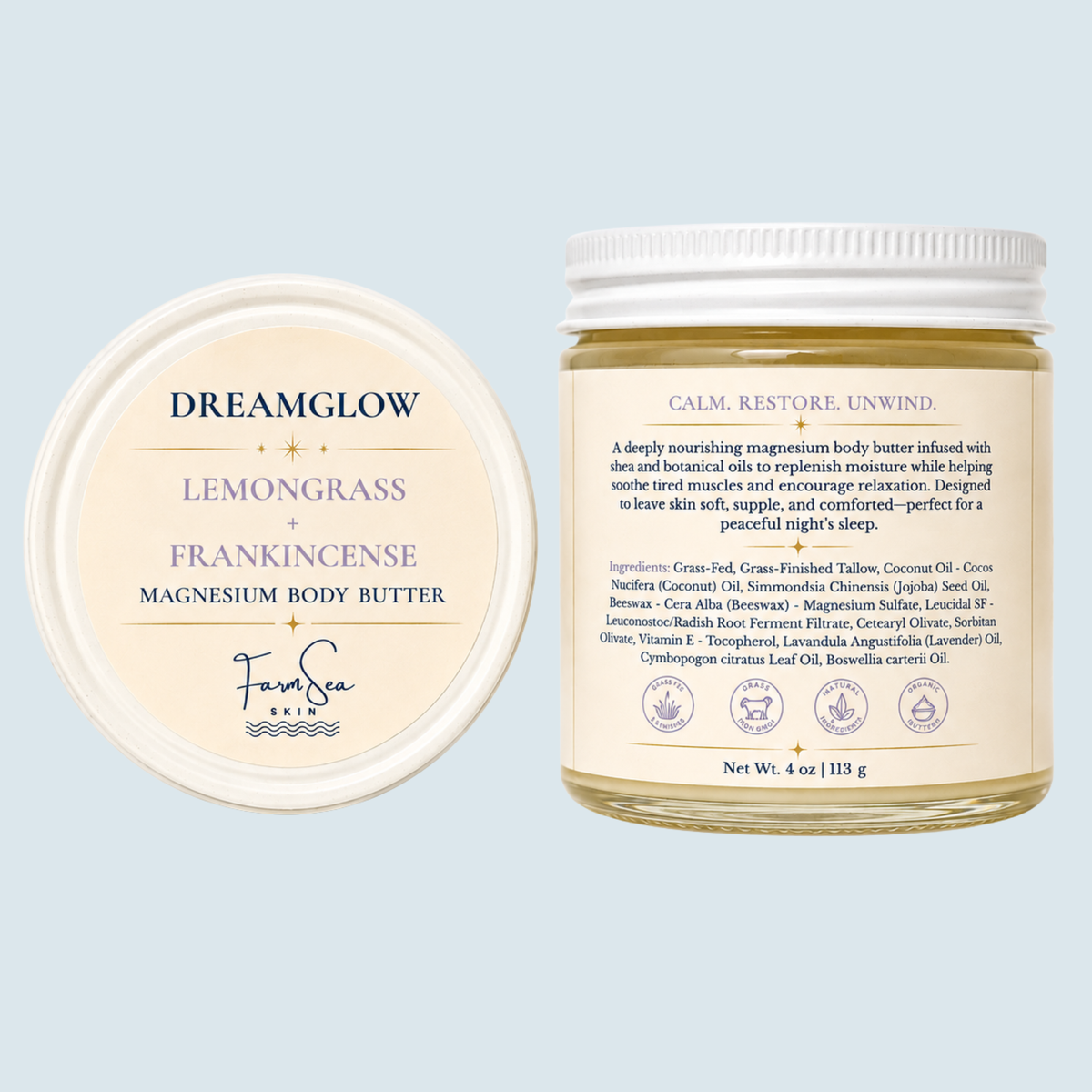 DreamTallow Magnesium Butter ~ 4 oz