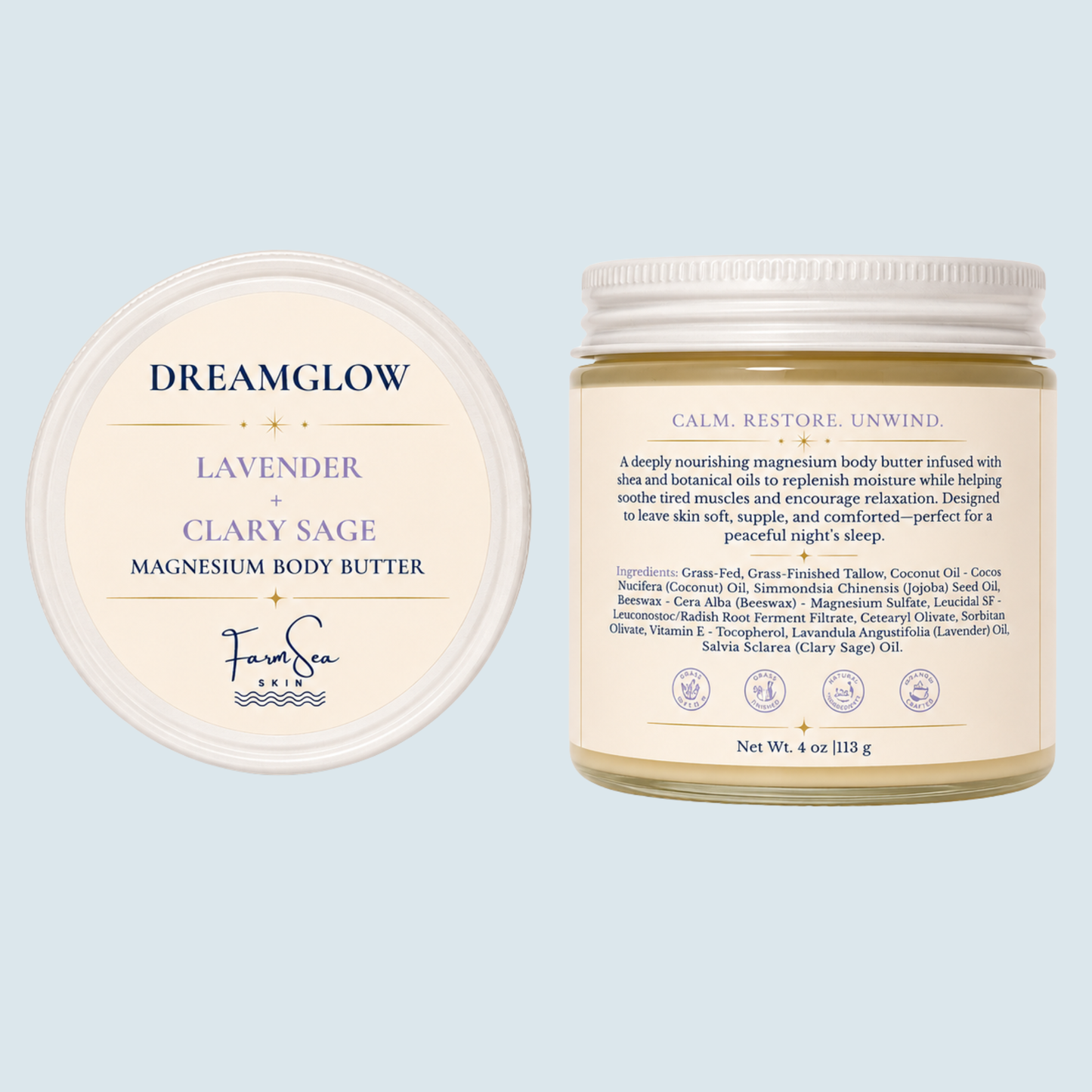 DreamTallow Magnesium Butter ~ 4 oz