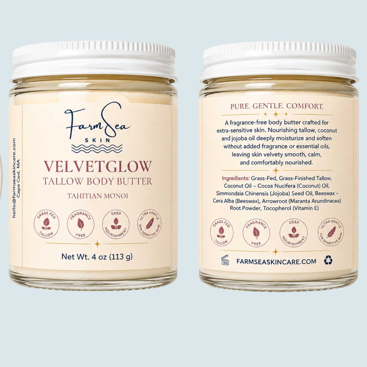VelvetGlow Body Butter ~ 4 oz.