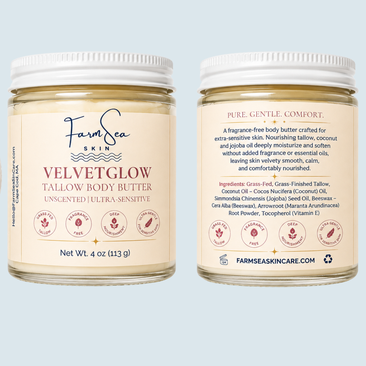 VelvetGlow Body Butter ~ 4 oz.