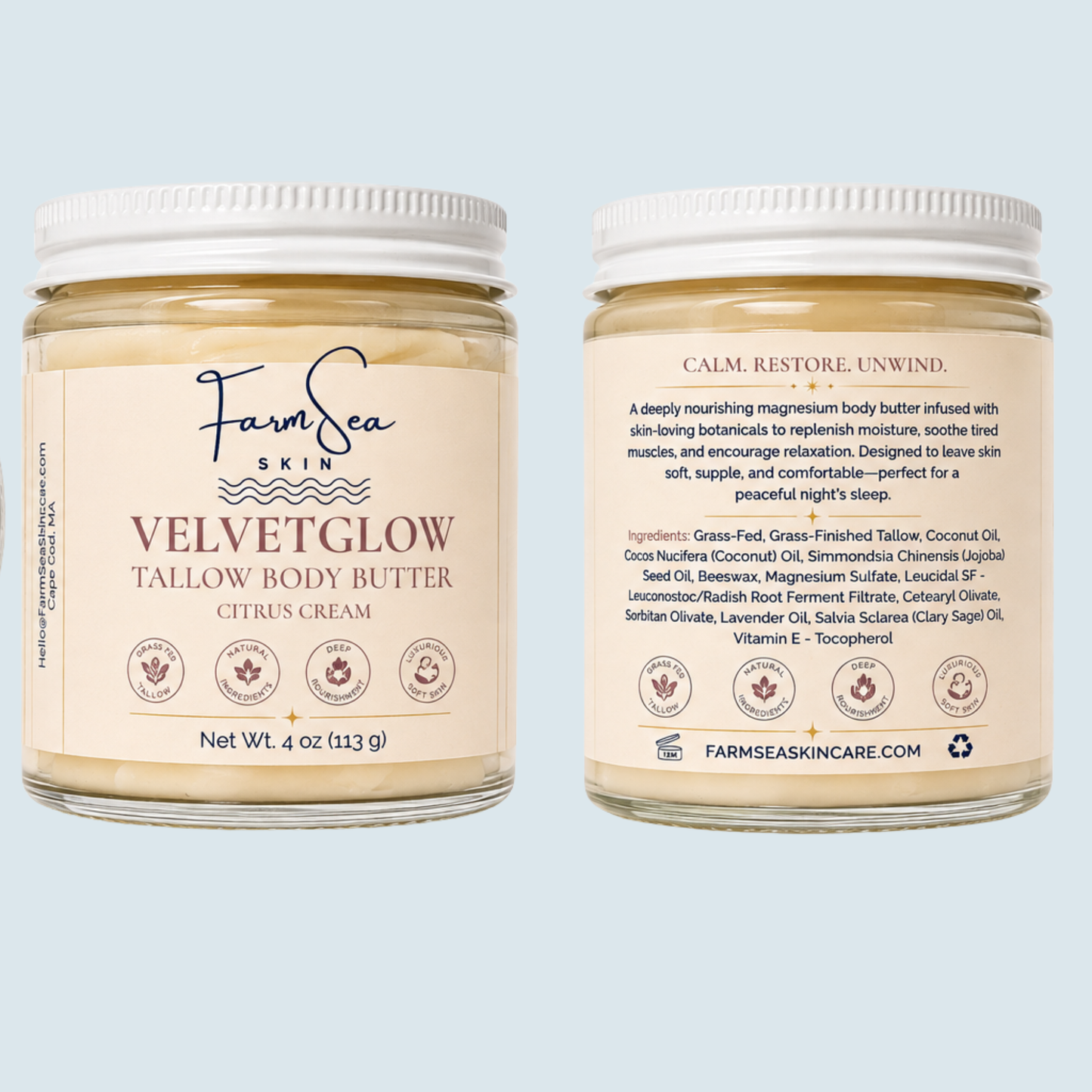 VelvetGlow Body Butter ~ 4 oz.