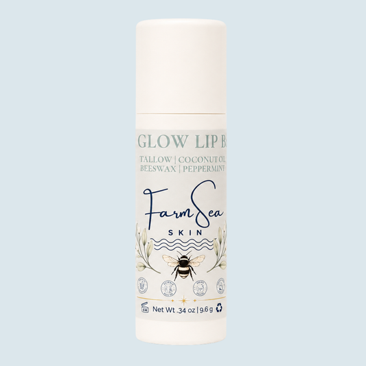 BeeGlow Lip Balm - .34 oz Paper Lip Tube